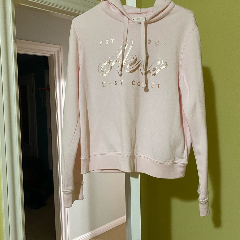 Aeropostale Light Pink Women's Hoodie